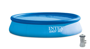 Intex 13' x 32" Easy Set Above Ground Swimming Pool Kit & Filter Pump & Cover