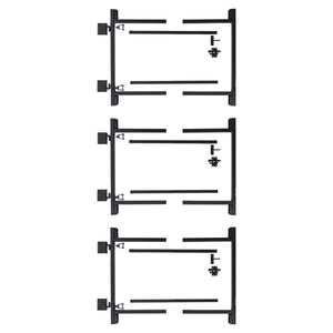 Adjust-A-Gate Steel Frame Gate Kit, 36"-60" Wide Opening Up To 4' High (3 Pack)