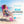Ostrich The Original 3N1 Lightweight Beach Lounge Chair with Footrest, Pink