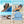 Ostrich The Original 3N1 Lightweight Beach Lounge Chair with Footrest, Stripe