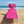 Ostrich The Original Chaise Lounge, Facedown Beach Pool Tanning Chair, Pink