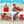 Ostrich The Original Chaise Lounge, Facedown Beach Pool Tanning Chair, Red