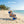 Ostrich The Deluxe 3N1 Lightweight Outdoor Beach Lounge Chair w/ Footrest, Blue