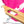 Ostrich Deluxe Padded 3-N-1 Outdoor Lounge Reclining Beach Lake Chair, Pink (2 Pack)