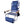 Ostrich Deluxe 3N1 Outdoor Lawn Beach Lounge Chair with Footrest, Blue Stripe