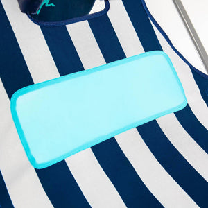 Ostrich The Ladies Comfort Lounger, Foldable Beach Pool Tanning Chair, Stripe