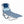 Ostrich The Ladies Comfort Lounger, Foldable Beach Pool Tanning Chair, Stripe