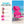 Ostrich The Heavy-Duty Backpacker Portable Reclining Beach Camping Chair, Pink