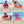 Ostrich The Heavy-Duty Backpacker Portable Reclining Beach Camping Chair, Pink