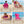 Ostrich The Heavy-Duty Backpacker Portable Reclining Beach Camping Chair, Pink
