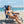 Ostrich The Heavy-Duty Backpacker Portable Reclining Beach Camping Chair, Stripe