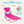 Ostrich Ladies Comfort Lounger Face Down Beach Chair & On Your Back Chair, Pink