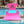 Ostrich Comfort Lounger Face Down Sunbathing Chaise Beach Chair, Pink (3 Pack)