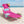 Ostrich The Ladies Comfort Lounger, Foldable Beach Pool Tanning Chair, Pink