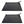 Intex Above Ground Swimming Pool Water Heater Solar Mat 28685E, Black (2 Pack)