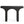 Console Table With Arched Base For Entryway - Black