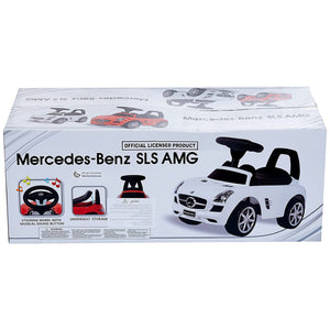 Best Ride On Cars Baby Toddler Ride-On Mercedes Benz Push Car with Sounds, White