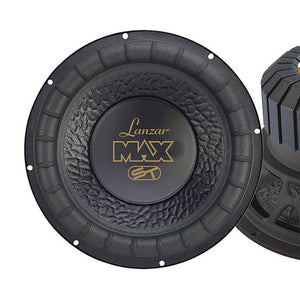Lanzar 8 Inch 600 Watt 4 Ohm 4 Layer Voice Coil Car Audio Subwoofer | MAX8