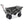 Mac Sports Collapsible All Terrain Beach Utility Wagon Cart with Table, Grey
