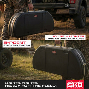 SKB Cases Hunter Series 2SKB-4117 ABS Hard Plastic Exterior Bow Crossbow Case