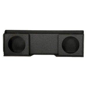 Q Power GMC/Chevy 1999-2006 X Cab Dual 2 Hole 10 Inch Subwoofer Enclosure Box