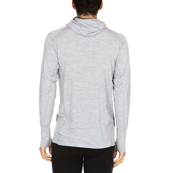 Micro Weight - Men's Wool 1/4 Zip Sun Hoodie Woolverino