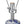 13x25' Blue and White Ceramic Vase Lamp