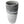 Algreen Acerra 12 x 20 Inch Curved Patio Vase Garden Planter, Marble (2 Pack)