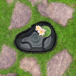 Algreen Rigid Plastic Pond Liner, 33 Gallon Base Accessory for Ponds - Avonlea