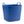 Life Story 25 Liter 6.6 Gallon Durable Plastic Storage Tote, Blue (18 Pack)