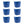 Life Story Tub Basket 6.6 Gallon Plastic Storage Tote Bin with Handles (6 Pack)