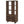 Rodger - 3 Shelf Cabinet Bookcase - Walnut