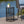 Outdoor Powder Coated Side Table - Gray