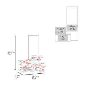 Lowell Floating Hallway Cabinet
