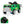 12V Battery Powered Electric Vehicle with Remote Control and Trash Bin-Green