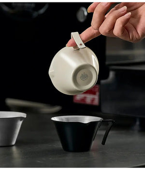 Best Espresso Shot Glass with Measurement Scale - Volcano 100ml Stainless Steel Under $6