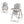 Folding Baby High Dining Chair with 6-Level Height Adjustment