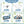 12 Pieces Snow Mountain Theme Toddler Foam Building Fort