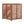 3 Panel Outdoor Wooden Air Conditioner Fence