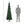 Slim Pine Needles Xmas Tree - 7.5 Foot Pencil Christmas Tree