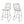 Yearning Iron Counter Stool With Water Resistant Cushion