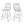 Yearning Iron Counter Stool With Water Resistant Cushion