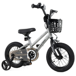 14 Inch Kids Bike Adjustable with Transparent Chain Cover for 4-5 Years Old