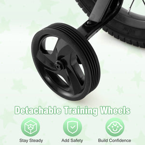 14 Inch Kids Bike Adjustable with Transparent Chain Cover for 4-5 Years Old
