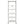 Origami RB-03 6 Shelf Open Styled Home Organizational Deco Rack Bookshelf, White