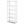 Origami RB-03 6 Shelf Open Styled Home Organizational Deco Rack Bookshelf, White