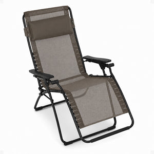 Lafuma LFM3121-8717 Futura Batyline XL Series Outdoor Relaxation Chair, Graphite