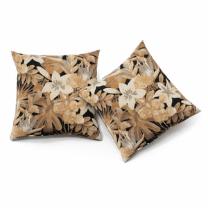 4 Pack Outdoor Pillow Covers - Water-Repellent Decorative Cushion Covers