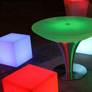 Main Access 16" Weatherproof Color Changing LED Cube Block Seat for Pool or Spa - TRAPSKI