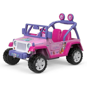 Power Wheels Kids Electric 12 Volt Toy Car Ride On Disney Princess Jeep Wrangler